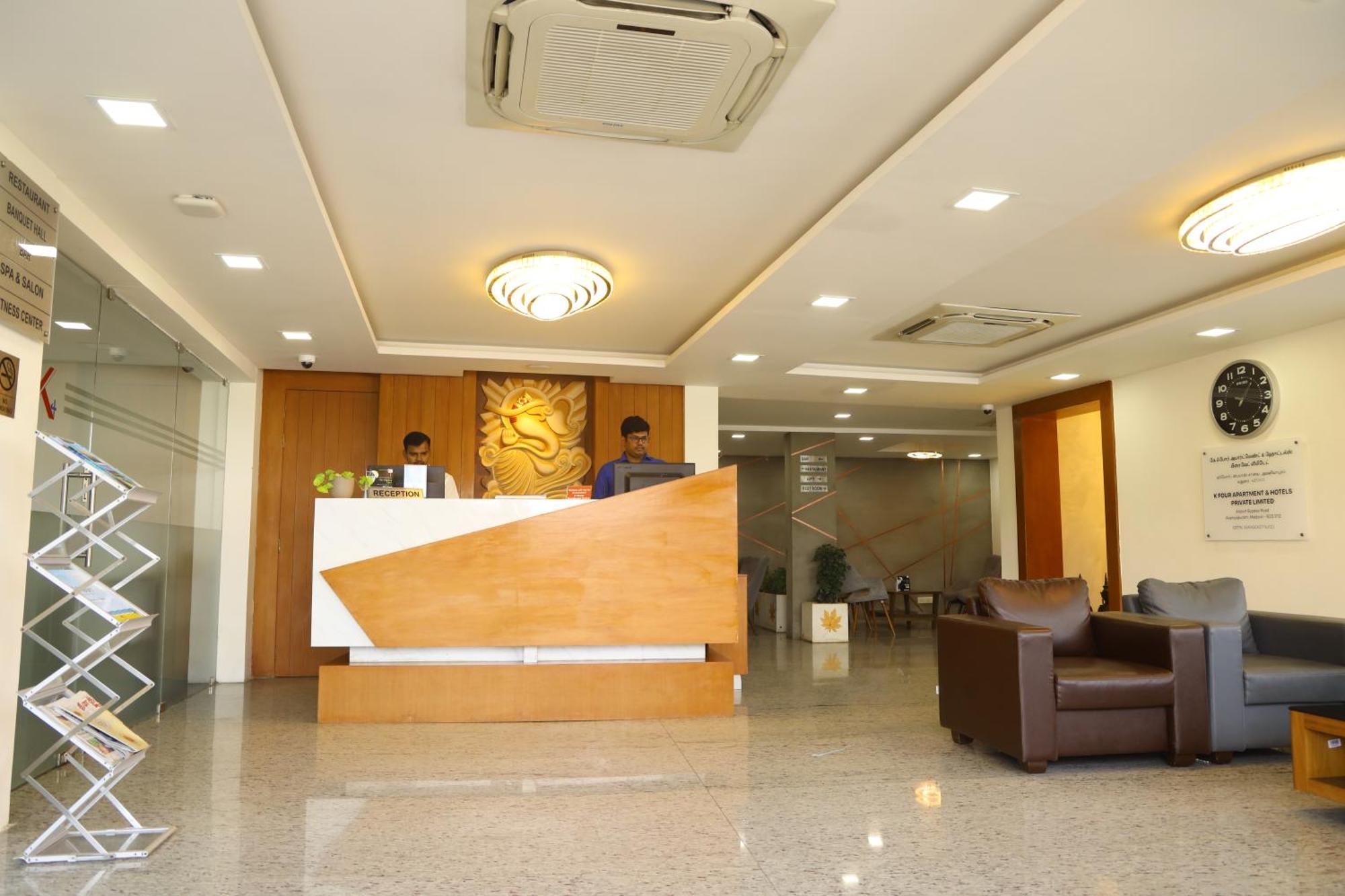 Kfour Apartment & Hotels Private Limited Madurai Bagian luar foto